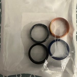 ♦️NIP♦️4-Pack of Silicone Rings